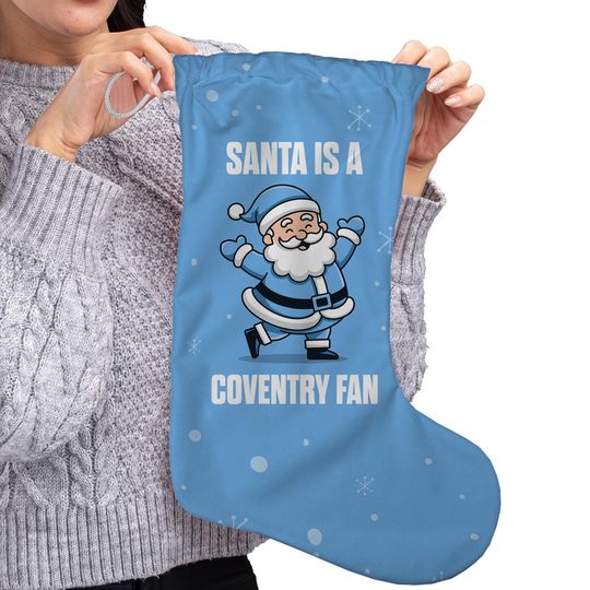 Discover Santa is a Coventry Fan - Stocking