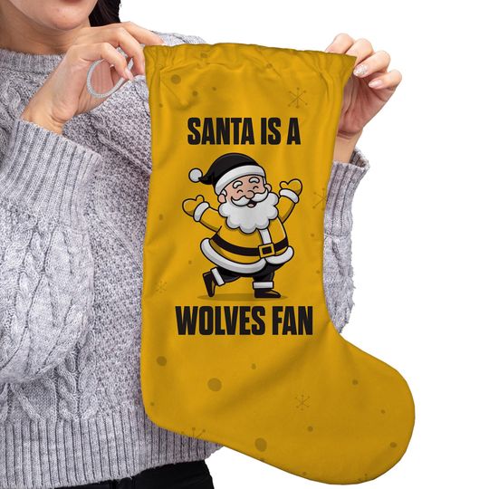 Discover Santa is a Wolverhampton Fan - Stocking