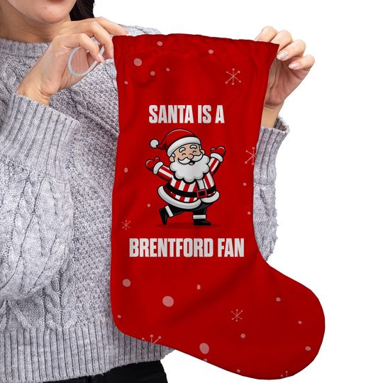 Discover Santa is a Brentford Fan - Stocking