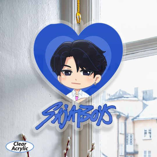 Discover Jinu Saja Acrylic Ornament Christmas, Kpop Demon Jinu Ornament, Soda Pop Boy Group Fan Keepsake, Anime Korean Idols Xmas Holiday House Decor