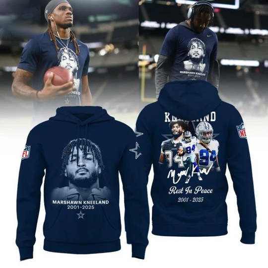 Dallas Cowboys R.I.P Marshawn Kneeland Thank You Hoodie 3D