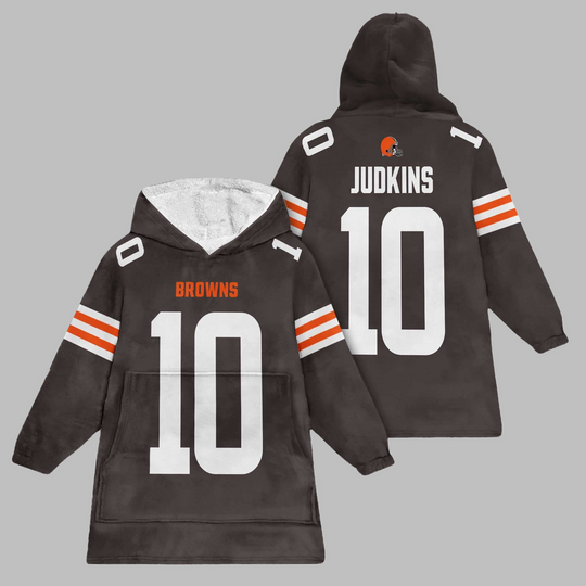 Discover 2025 Judkins 10 Browns Blanket Hoodie