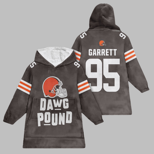 Discover 2025 Dawg Pound Browns Blanket Hoodie
