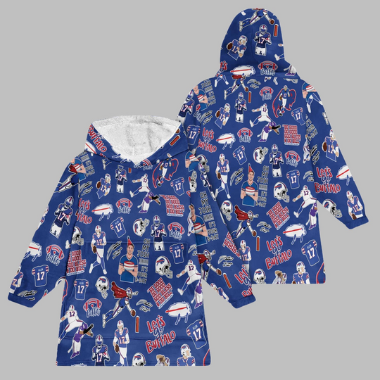 Discover 2025 Allen 17 Let’s Buffalo Blanket Hoodie