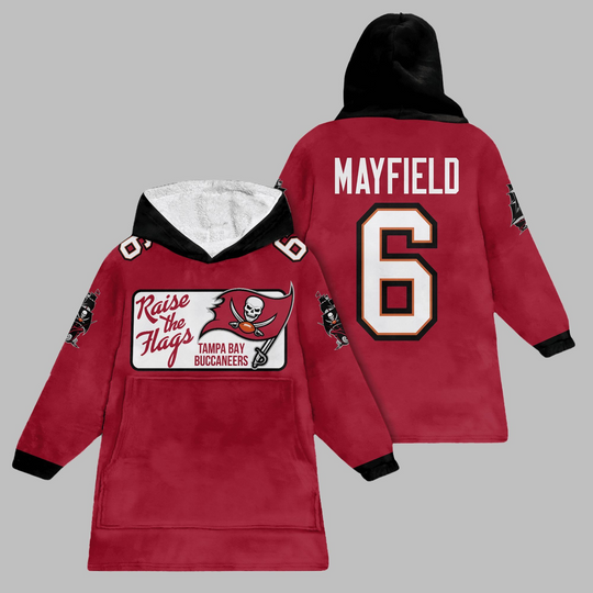 2025 Raise The Hags Buccaneers Blanket Hoodie