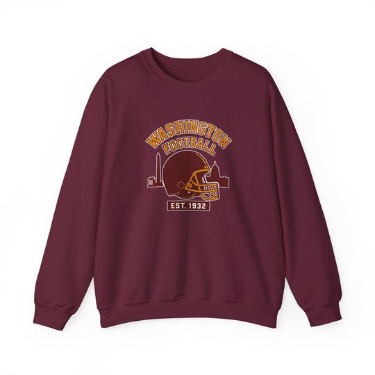 Washington Commanders Sweatshirt, football Football Fan Apparel