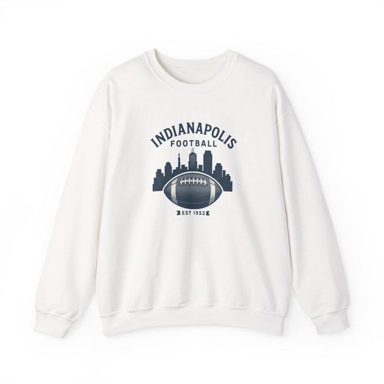 Indianapolis Colts Football Crewneck | Unisex Game Day Sweatshirt & Fan Gear