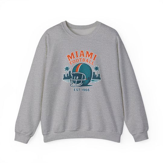 Miami Dolphins Football Sweatshirt, football Apparel