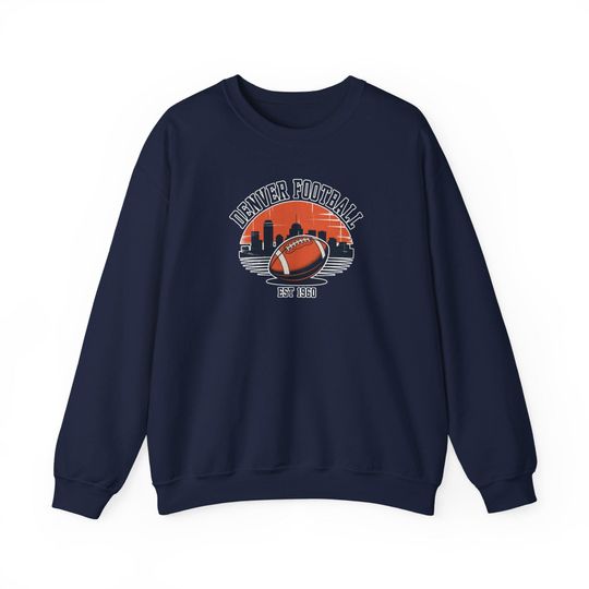 Denver Broncos Sweatshirt, football Football Fan Apparel