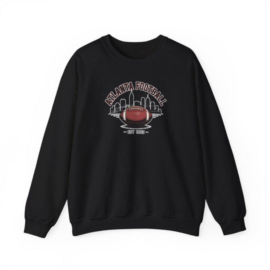 Atlanta Falcons Football Sweatshirt, football Team Apparel, Game Day Jumper