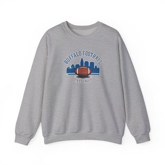 Discover Buffalo Bills Sweatshirt, Unisex Football Team Apparel, Game Day Outfit