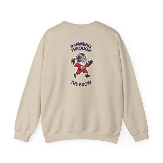 Discover Los Angeles Rams Christmas Sweatshirt, Football Fan Holiday Crewneck