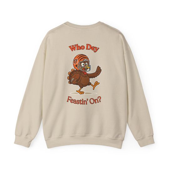 Discover Cincinnati Bengals Turkey Sweatshirt: Thanksgiving Football Gift