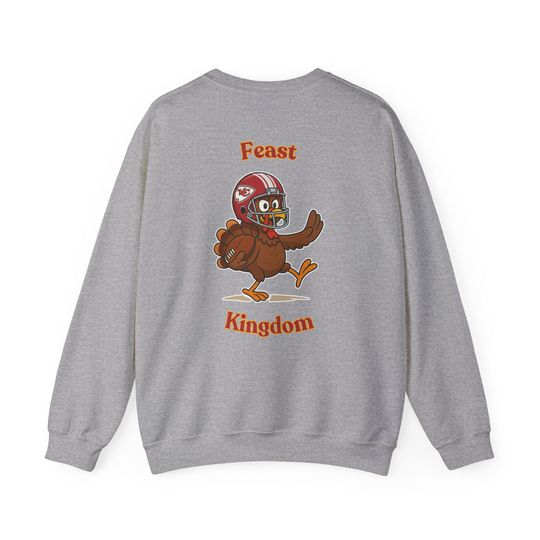 Discover Chiefs Football Thanksgiving Turkey Sweatshirt - football Fan Gift