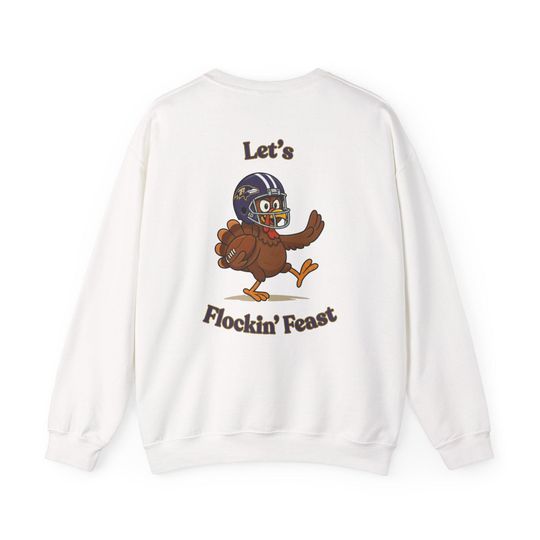 Baltimore Ravens Thanksgiving Turkey Sweatshirt: Football Fan Gift