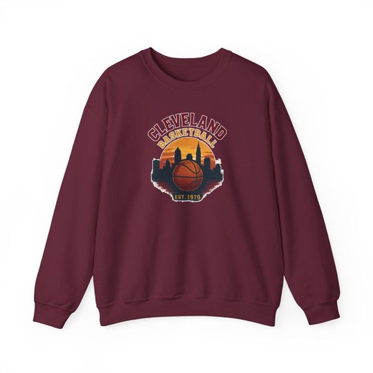 Discover Cleveland Cavs Basketball Sweatshirt: Unisex Cozy Team Apparel