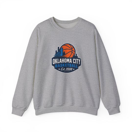 Oklahoma City Basketball Sweatshirt: Thunder Fan Apparel