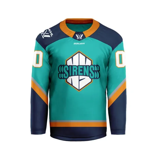 Discover New York Sirens 2025/26 Home Men's Hockey Jersey Personalized Fan Gear