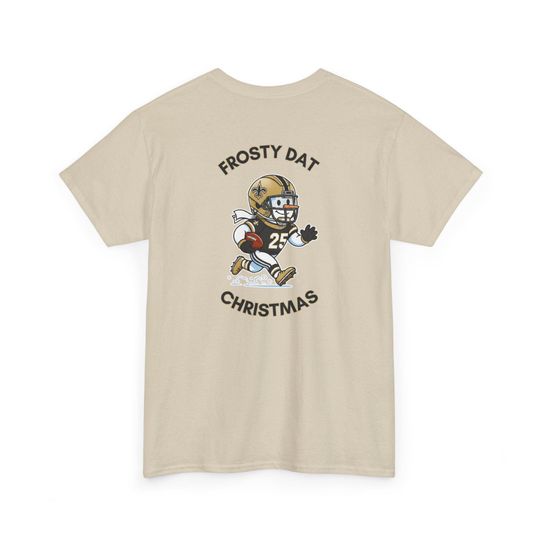 New Orleans Saints Christmas Tee, Football Fan Gift