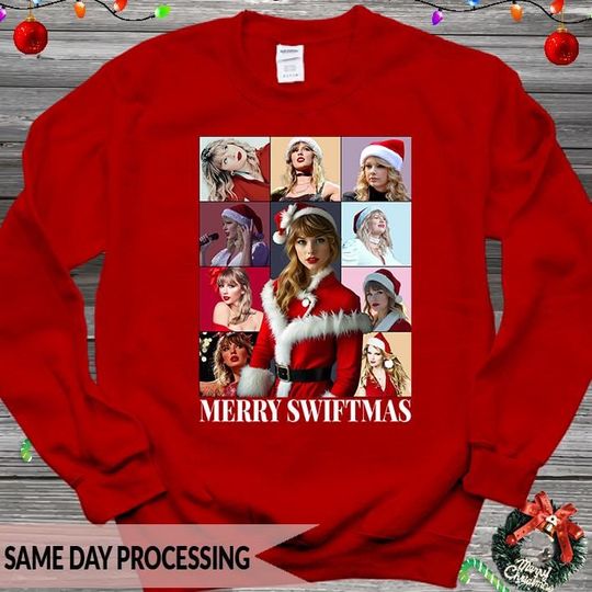 Discover Merry Swiftmas Jumper, Have A Merry Swift Ugly Christmas Jumper, Ugly Christmas Jumper, Christmas Vibes Jumper, Santa Xmas Jumper 5036