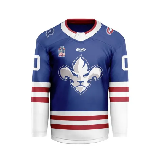 Discover Personalized Trois-Rivières Lions 2025/26 Blue Hockey Shirt Fan Gear Gift Hot