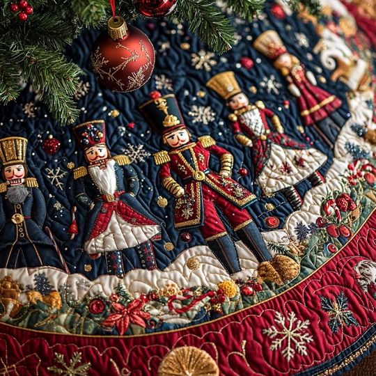 Discover Nutcracker Christmas Tree Cover, Christmas Tree Home Decor, The Nutcracker Christmas Tree Skirt, Christmas Decorations, House Warming Gift