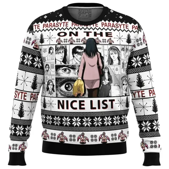 Discover On The Nice List Parasyte Ugly Christmas Sweater