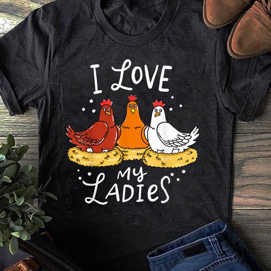 Discover Chicken Chicks Eggs Farmer Funny Gift- Funny Chicken Shirt, Farmer Shirt, Farmer Shirt, Farm Tee