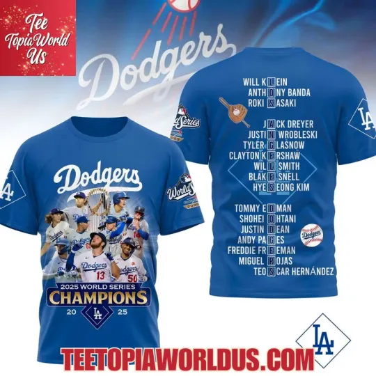 Discover Do@d.gers 2025 World Series Champions T-Shirt