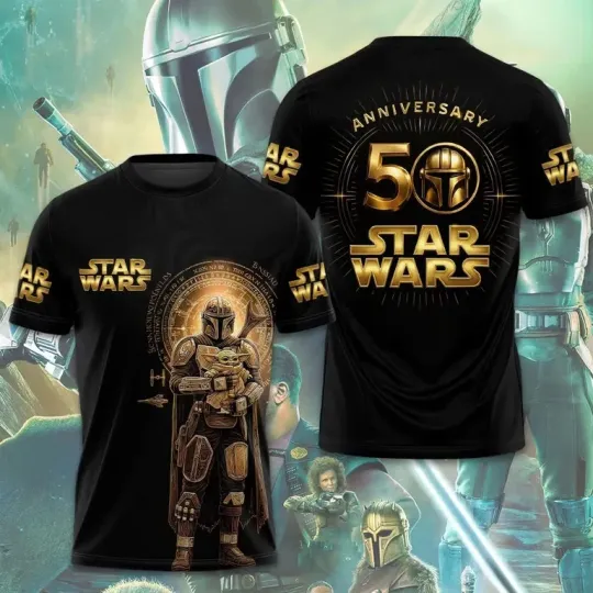 Discover Star Wars 50th Anniversary T-shirt