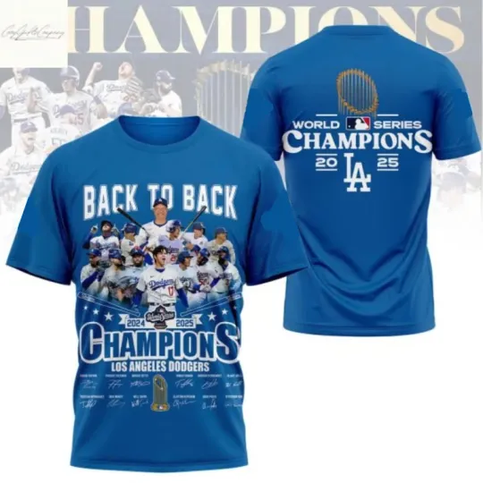 Discover L.A. Dodgers 2025 World Series Shirt