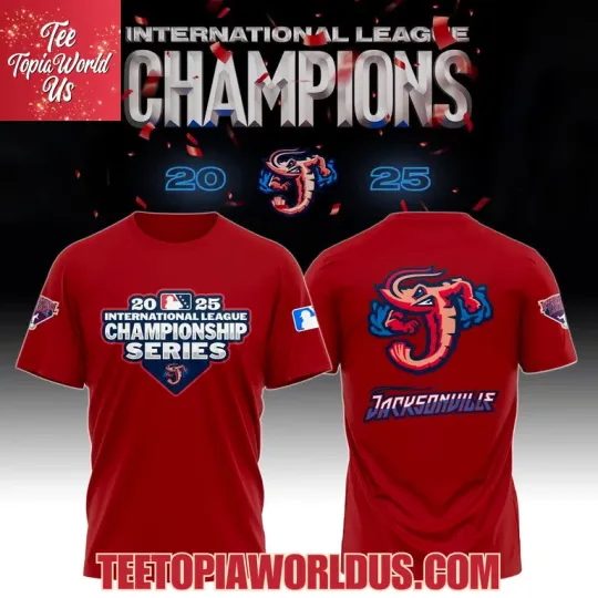 Jumbo Shrimp 2025 International League Champions T-Shirt