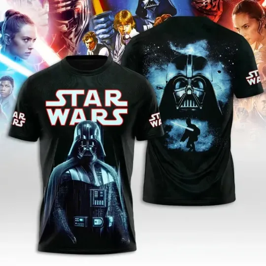 Discover Star Wars Darth Vader 3D Apparel T-shirt