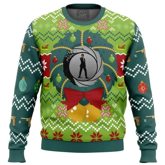 Discover Golden Eye v2 Ugly Christmas Sweater