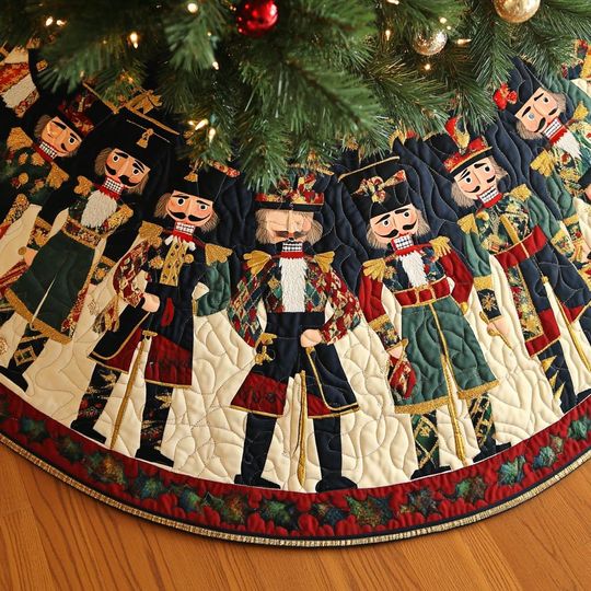 Discover The Nutcracker Christmas Tree Cover, House Warming Gift, Christmas Tree Home Decor, Christmas Nutcracker Tree Skirt, Christmas Decorations