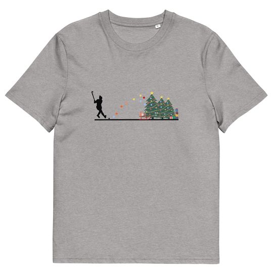 Discover Field Hockey Christmas T-Shirt for Hockey Fans | Sustainable Holiday T-Shirt | Hockey Gift