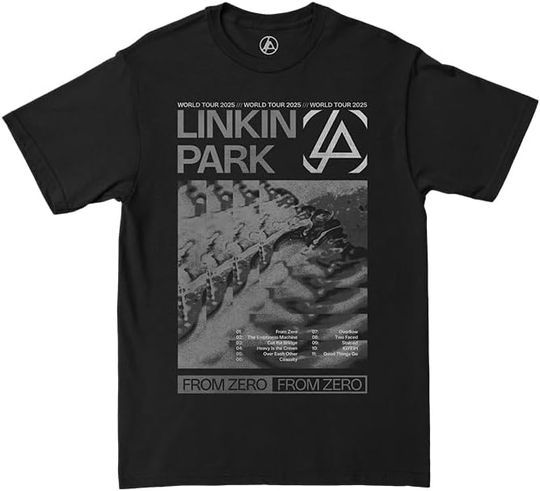 Linkin Park Zero Album Tour T-Shirt Unisex Adult