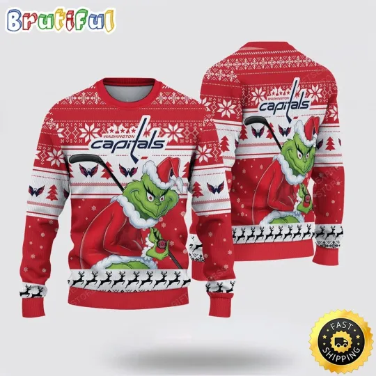 Discover Red funny character Ugly Christmas Sweater  Holiday Inspired Fan Design