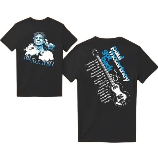 Discover P mccartney Got Back Tour 2025 Shirt Fan Gifts Concert
