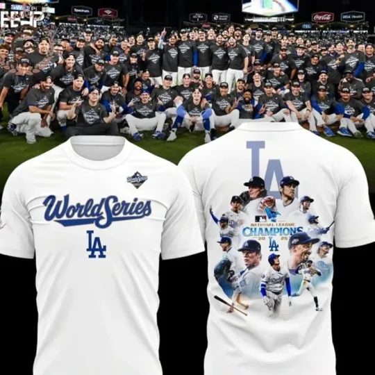 Discover 2025! L.A. Dodgers NL Champions Gift for Fan
