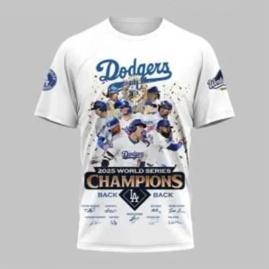 Dodgers 2025 World Series Champions Shirt