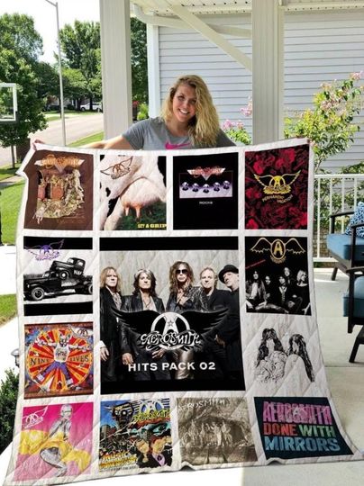 Discover Personalized Aerosmith Quilt Blanket, Aerosmith Fleece Blanket