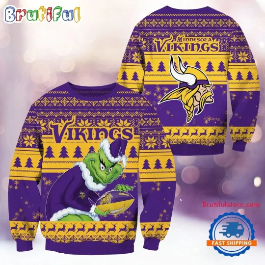 Minnesota Vikings Ugly Christmas Sweater