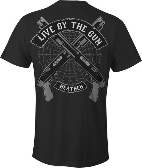 Heathen Live by The Gun T-Shirt