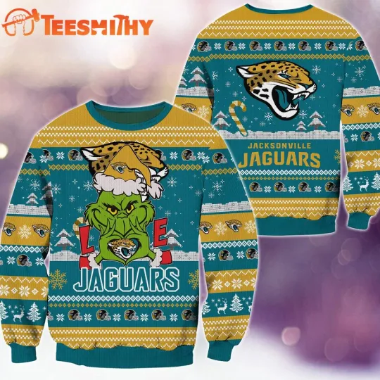 Discover Jacksonville Jaguars Football Ugly Christmas Sweater
