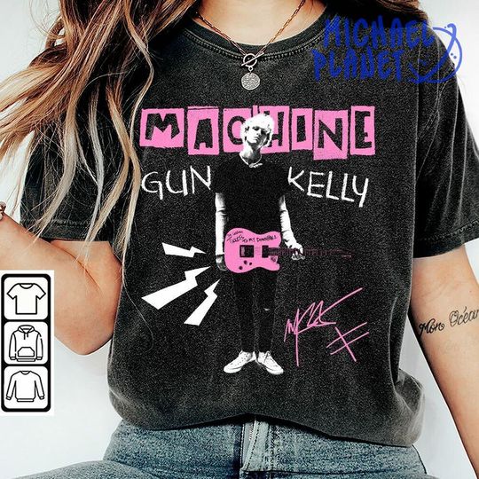 Vintage MGK 90s Rapper T-Shirt, Retro Music Gift for Fans