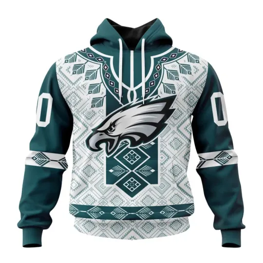 Discover Ph!l@del Eagles | Special Native Hoodie