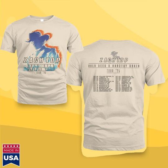 Discover Zach Tour 2025 3D T-Shirt