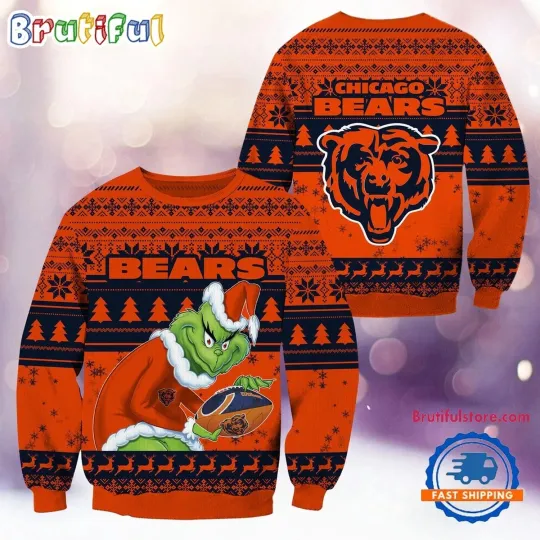Chicago Bears Ugly Christmas Sweater