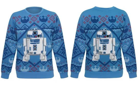 Star Wars R2-D2 Cozy R2 Ugly Christmas Sweater